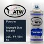 Preview: Porsche, Midnight Blue Metallic, 39C / F8 / E9 / 62: 400ml Sprühdose, von ATW Autoteile West.